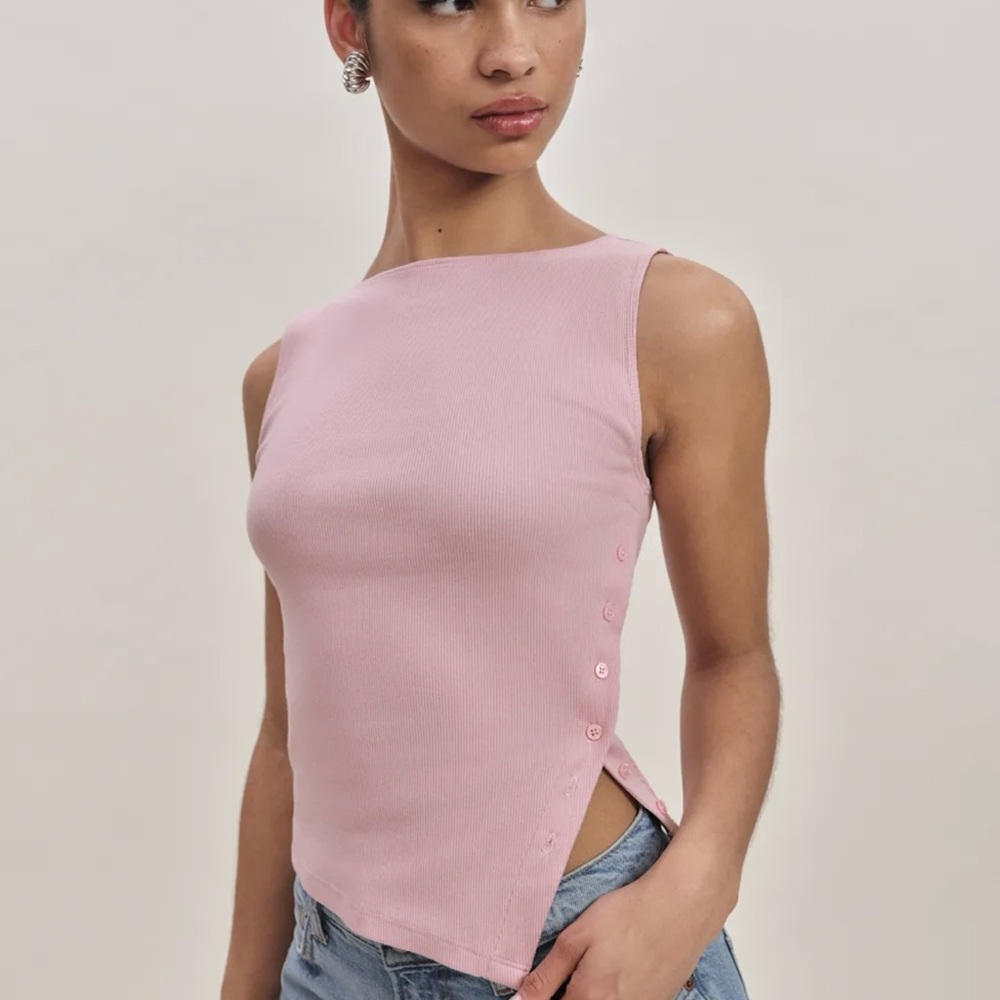Reformation Pink Tank Top